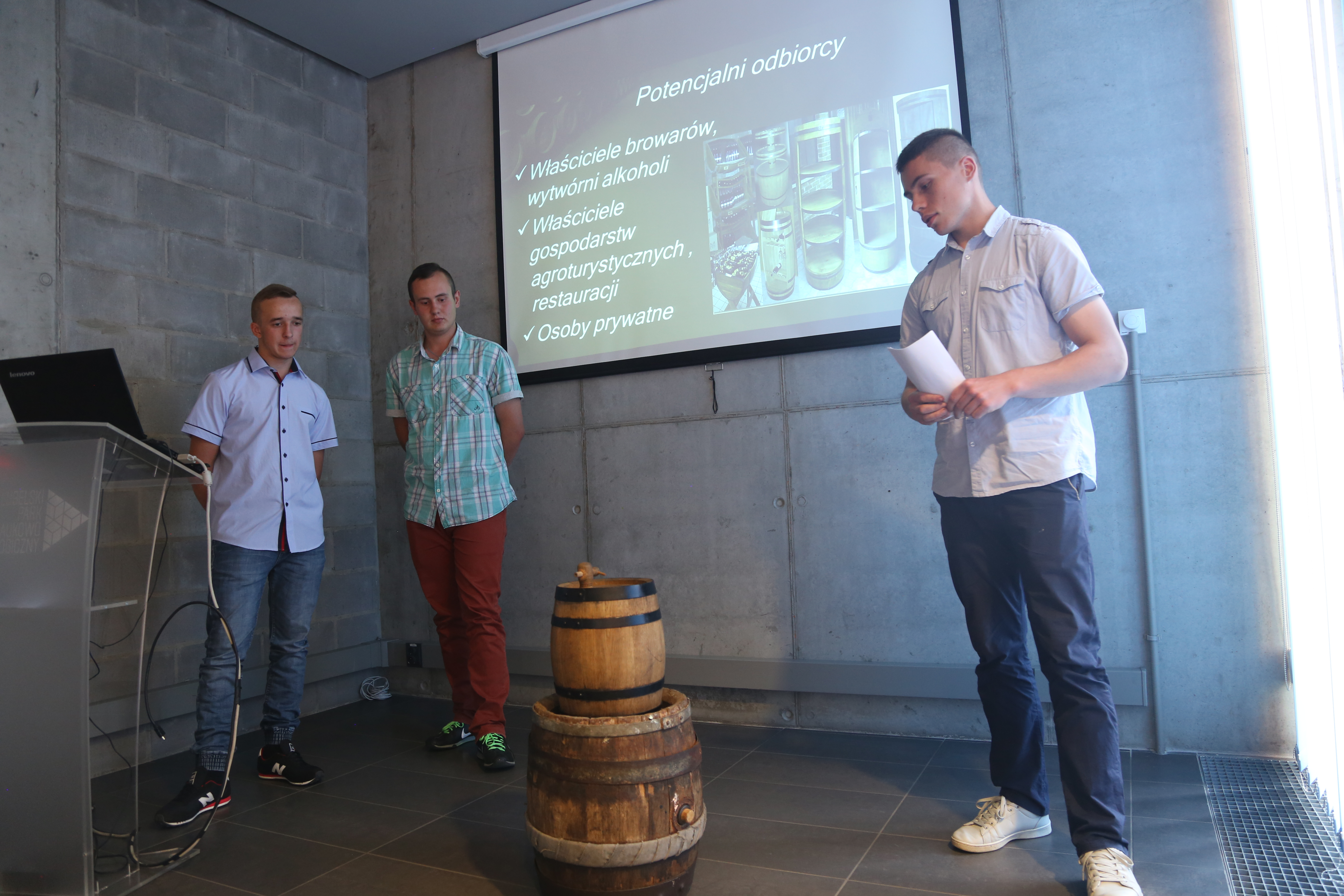 Prezentacja pomysłu na startup uczniów z województwa lubelskiego