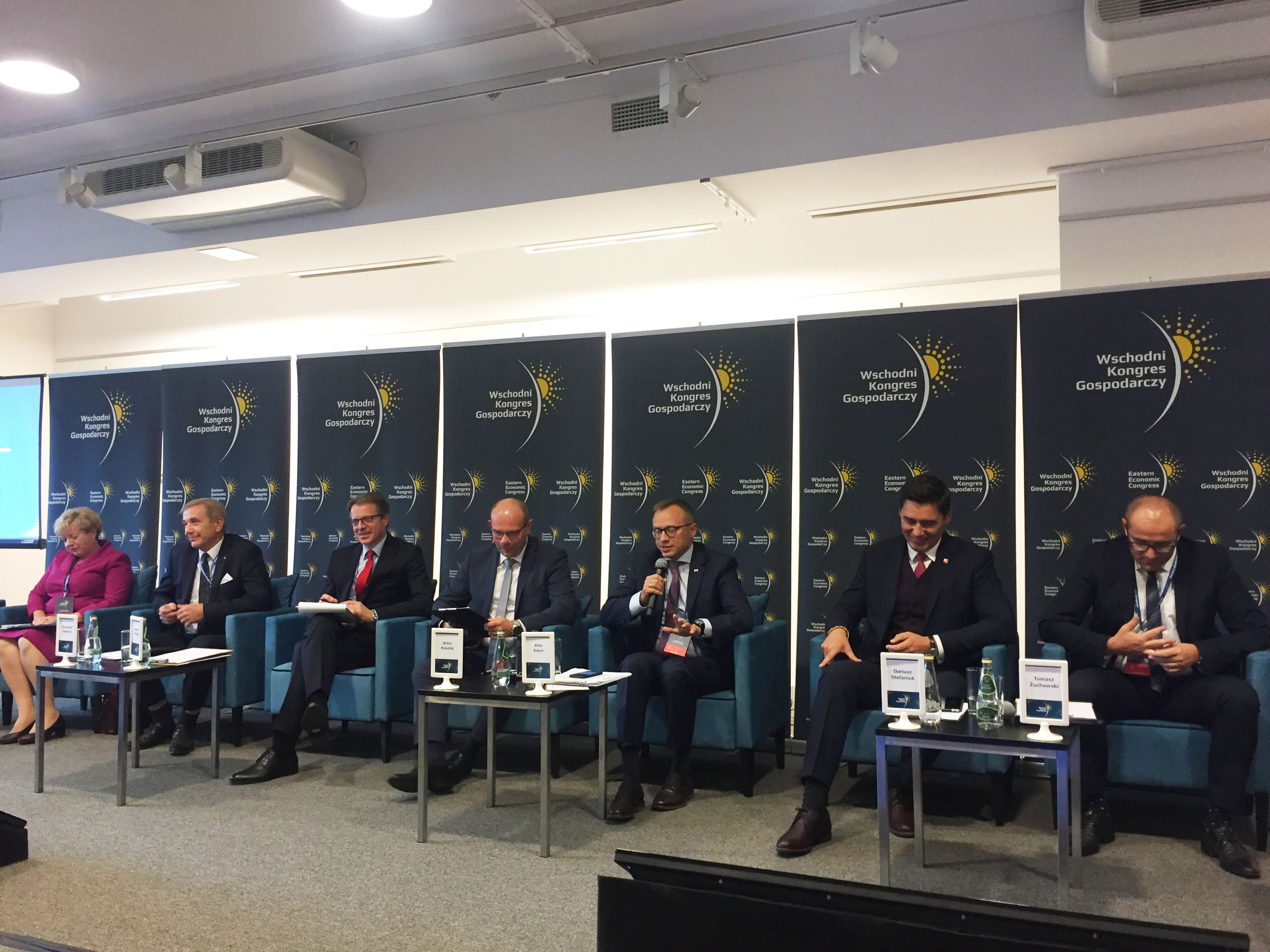 Panel dyskusyjny z udziałem wiceministra Artura Sobonia