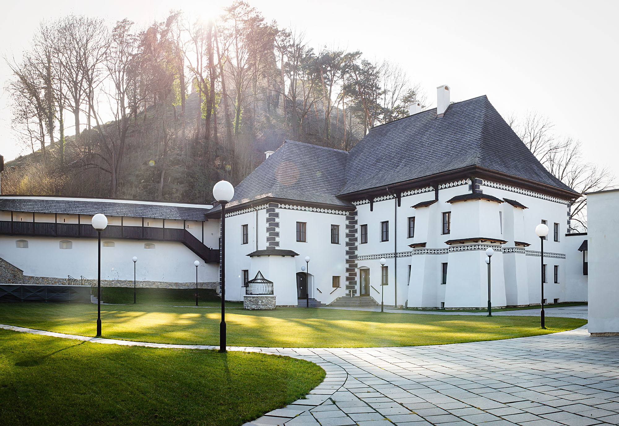 The Zichy's Mansion in Divín. Phot.: OSSKP Divín, Copyright: Government Office of the Slovak Republic