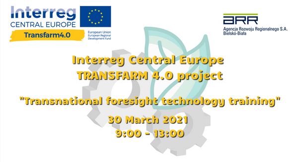 baner szkolenia projektu Transfarm 4.0