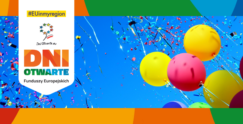 Dni Otwarte - na zdjęciu kolorowe balony