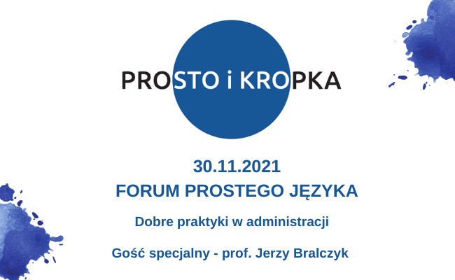 Zaproszenie na III Forum Prostego Języka