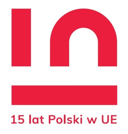 Logo piętnastej rocznicy wstąpienia Polski do Unii Europejskiej