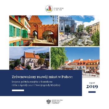 okładka publikacji Zrównoważony rozwój miast w Polsce