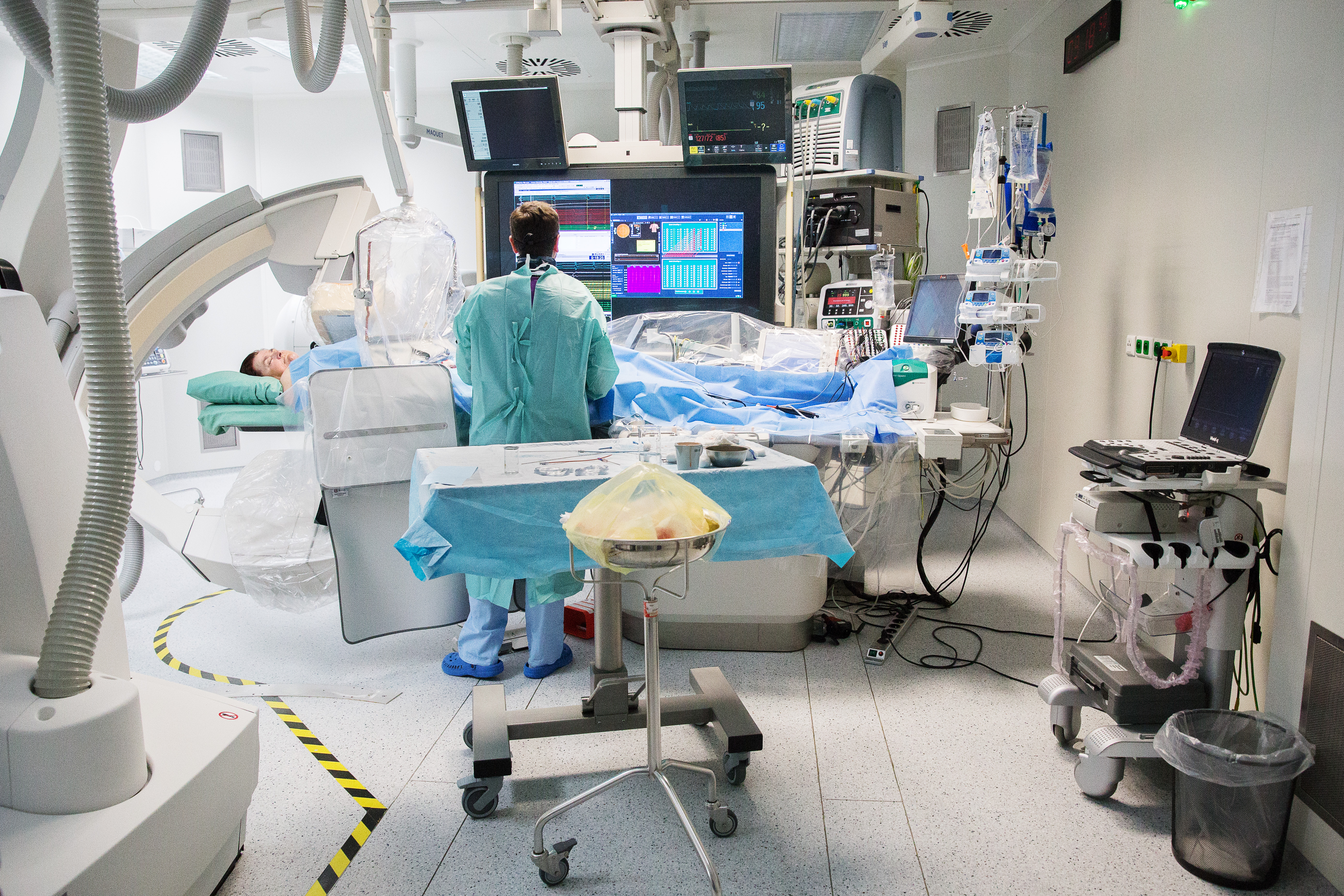 Operating room in the International Clinical Research Center, Czech Republic. Phot. Michal Novotny