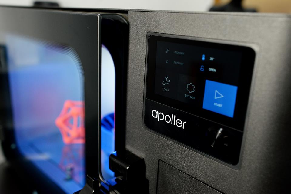 poller is used for smoothing 3D printed objects made of thermoplastic filaments